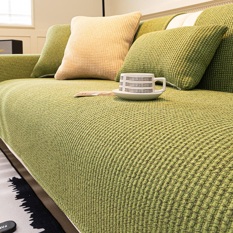 All Seasons Pet-Friendly Anti-Snag Woven Sofa Cover