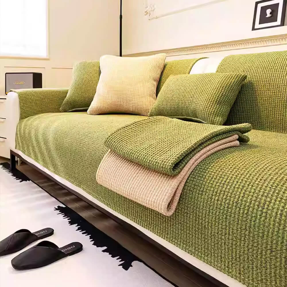 All Seasons Pet-Friendly Anti-Snag Woven Sofa Cover