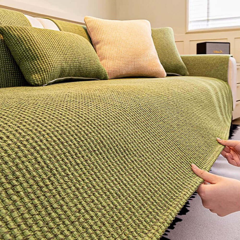 All Seasons Pet-Friendly Anti-Snag Woven Sofa Cover