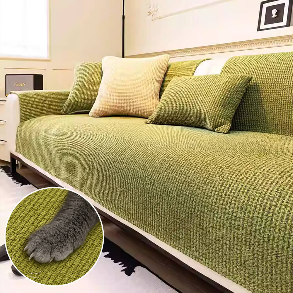 All Seasons Pet-Friendly Anti-Snag Woven Sofa Cover