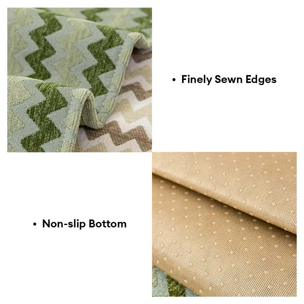 Chenille Art Corrugated Breathable Non-slip Sofa Cover