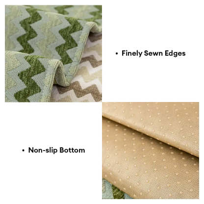 Chenille Art Corrugated Breathable Non-slip Sofa Cover