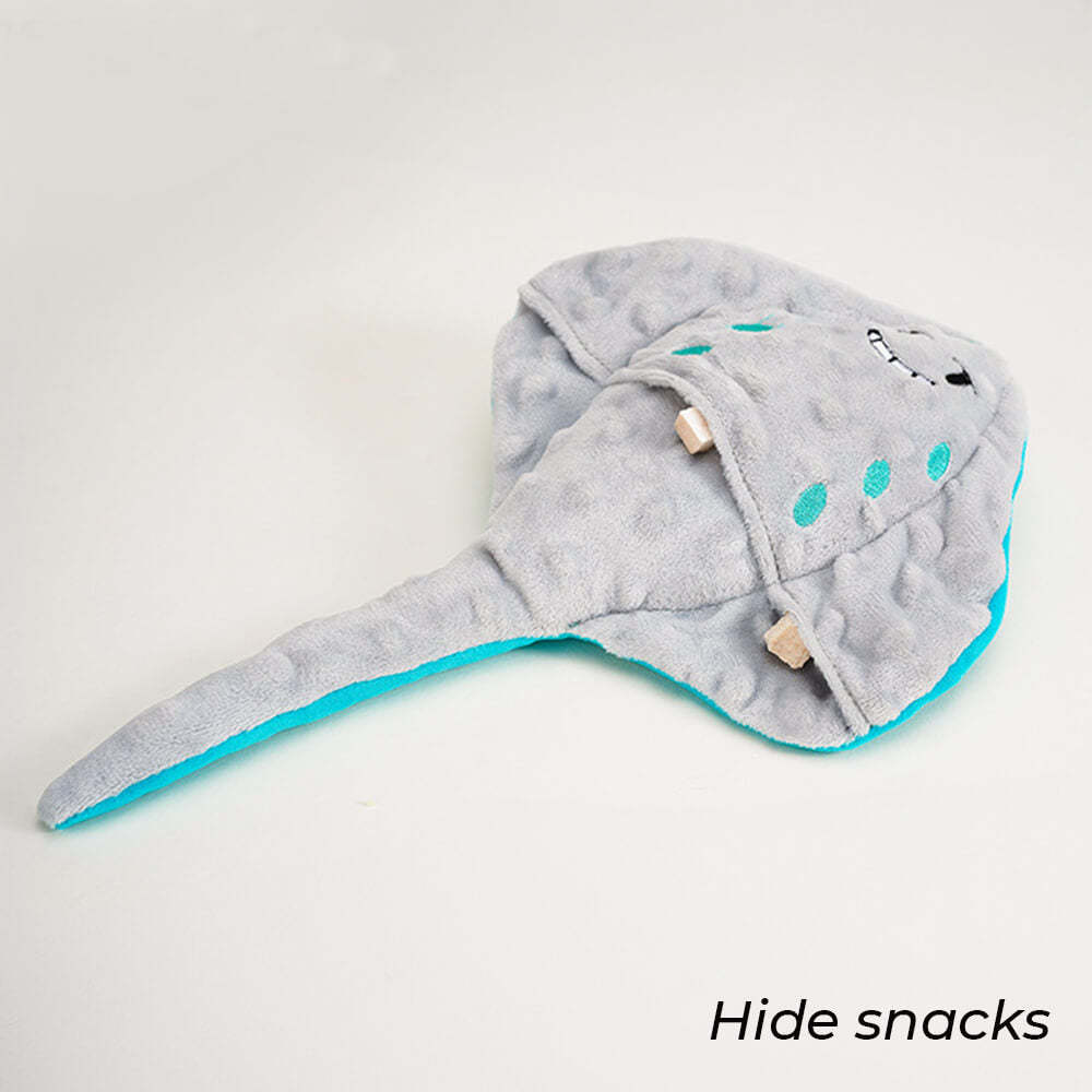 Chew-Resistant Squeaky Dog Toy - Ocean World-FunnyFuzzy