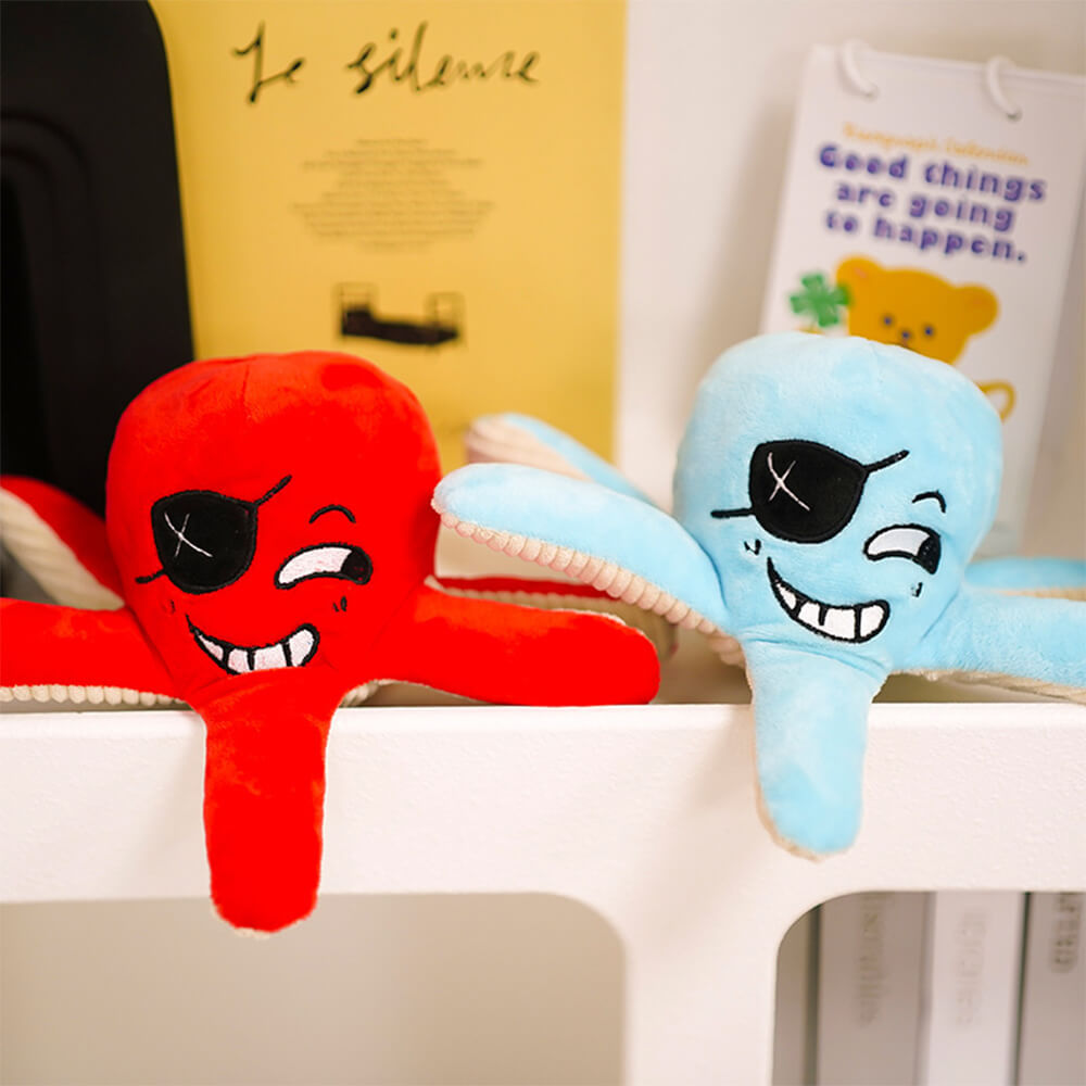 Chew-Resistant Squeaky Dog Toy - Ocean World-FunnyFuzzy
