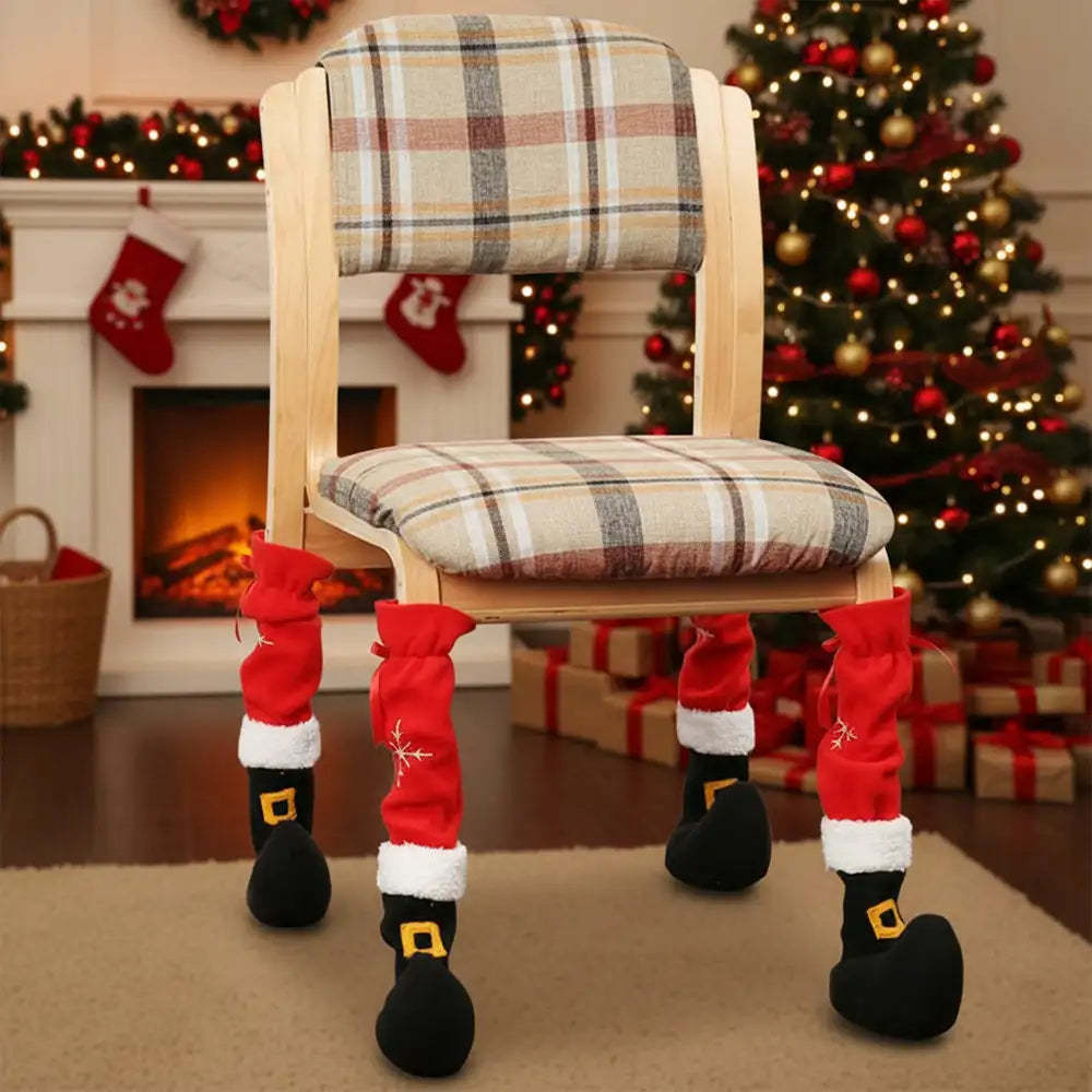 Christmas Decoration Chair Leg Covers