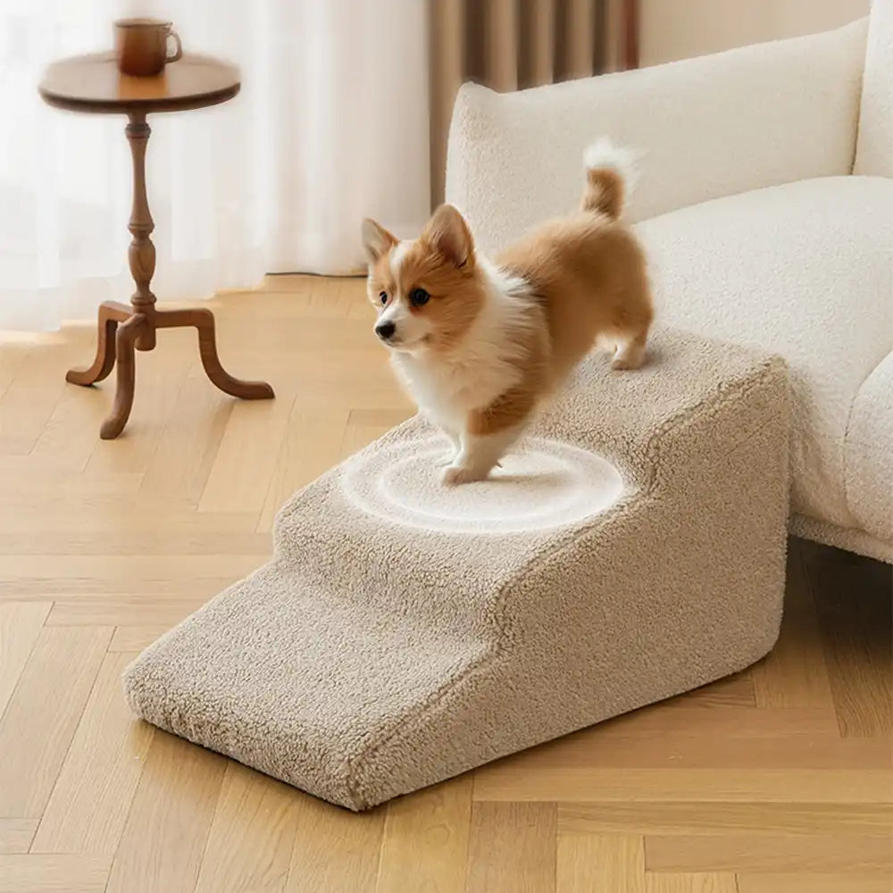 Climbing Aid for Bed and Couch Access Joint Protection Soft Dog Ramp Steps