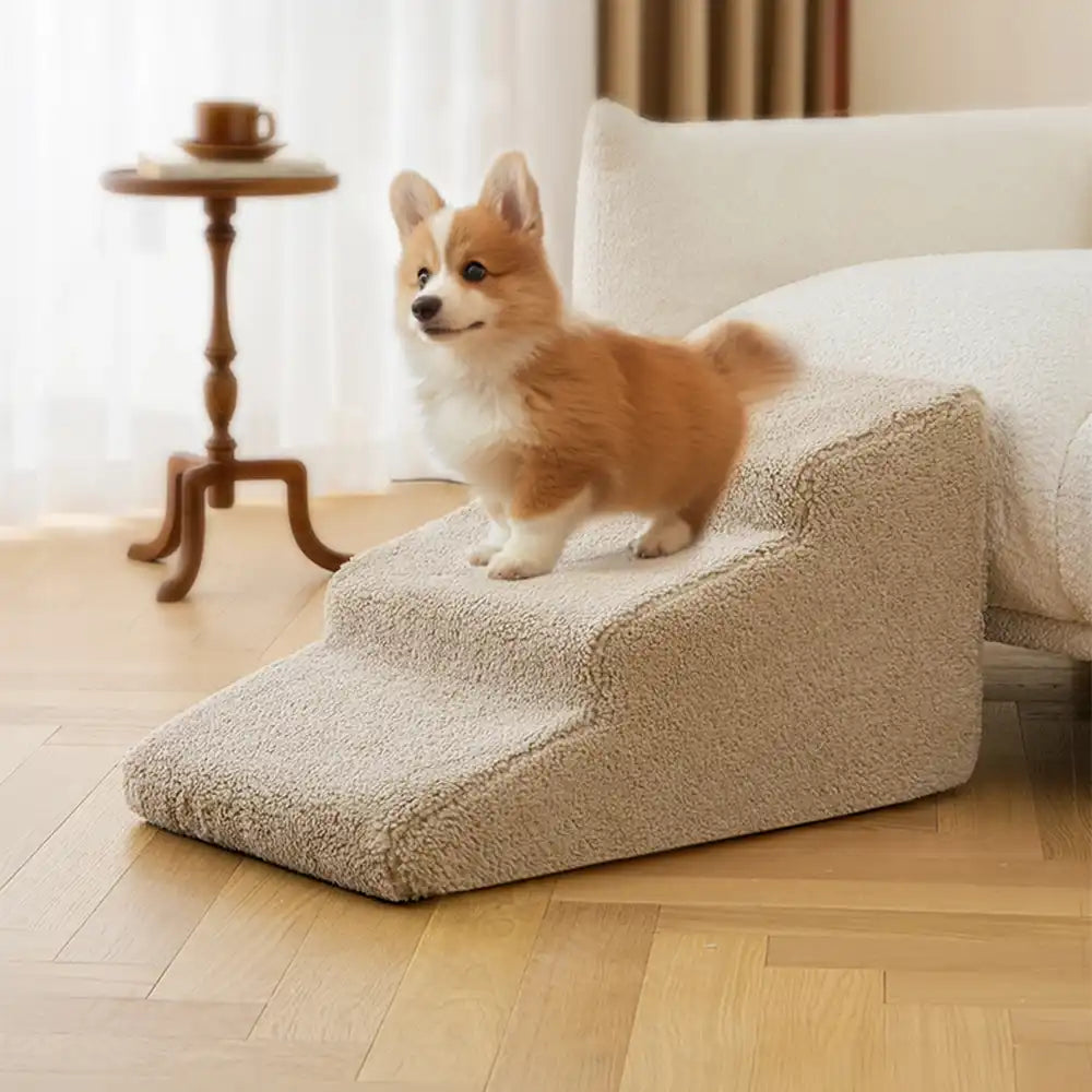 Climbing Aid for Bed and Couch Access Joint Protection Soft Dog Ramp Steps