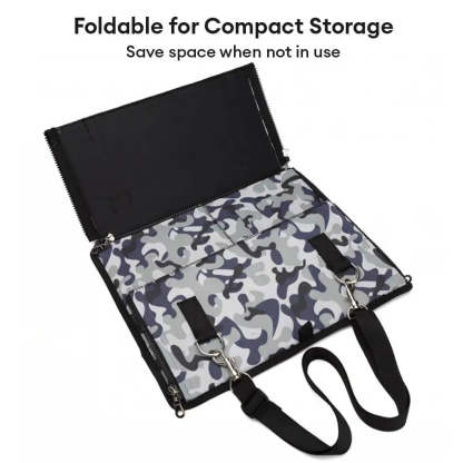 Cosy Foldable Booster Dog Car Seat with Washable Lining for Small Pets Travel Safety