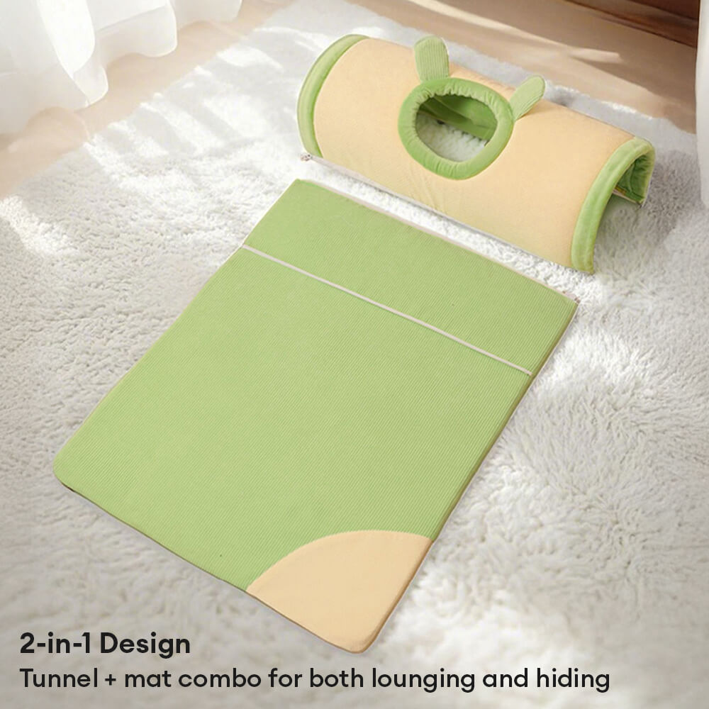 Cosy Spacious Play and Sleep Cat Tunnel Bed