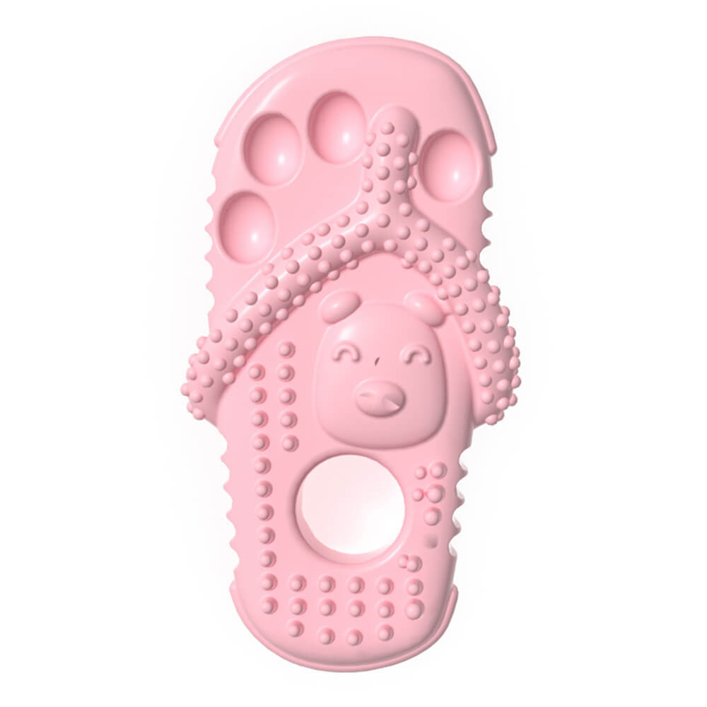 Dog Chew Toy Slippers Waterproof Bite Resistant Teeth Cleaning Toy - FunnyFuzzy
