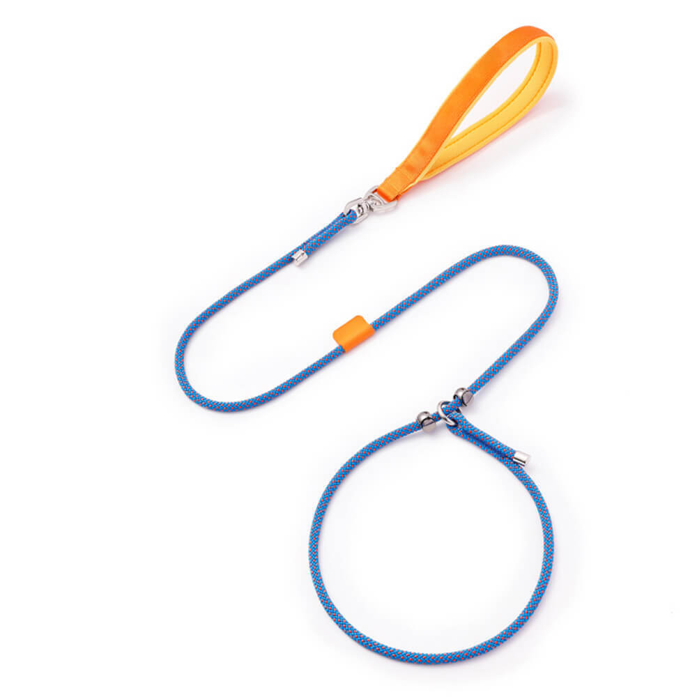 Durable No Pull Dog Training Lead Slip Lead with Padded Handle-FunnyFuzzy