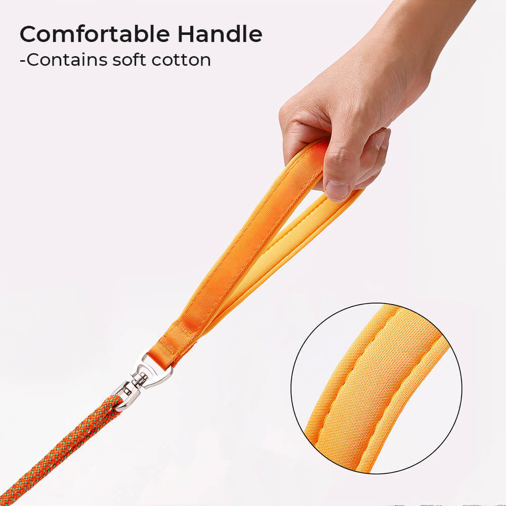 Durable No Pull Dog Training Lead Slip Lead with Padded Handle-FunnyFuzzy