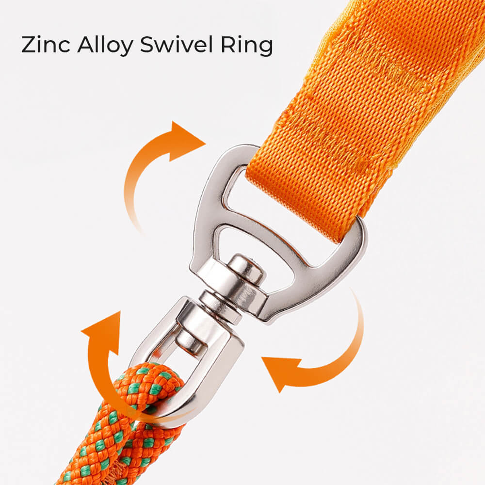 Durable No Pull Dog Training Lead Slip Lead with Padded Handle-FunnyFuzzy