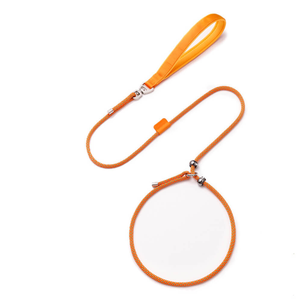 Durable No Pull Dog Training Lead Slip Lead with Padded Handle-FunnyFuzzy