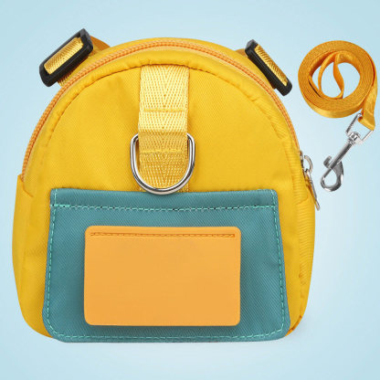 Fashionable Lead-Compatible Outdoor Adventure Pet Backpack