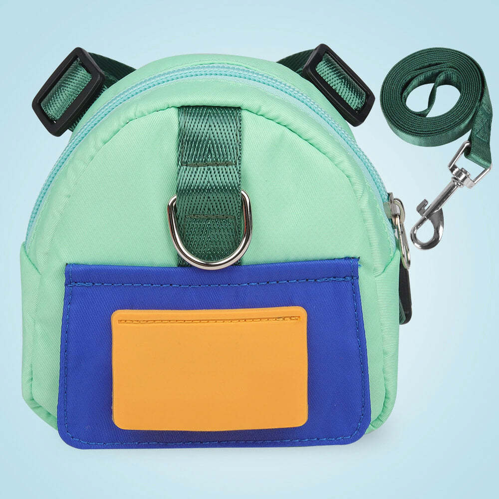 Fashionable Lead-Compatible Outdoor Adventure Pet Backpack