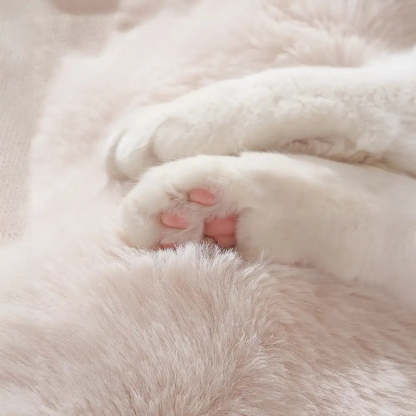 Faux Leather Vintage Multi-function Plush Dog Bed Convertible Dog Car Seat