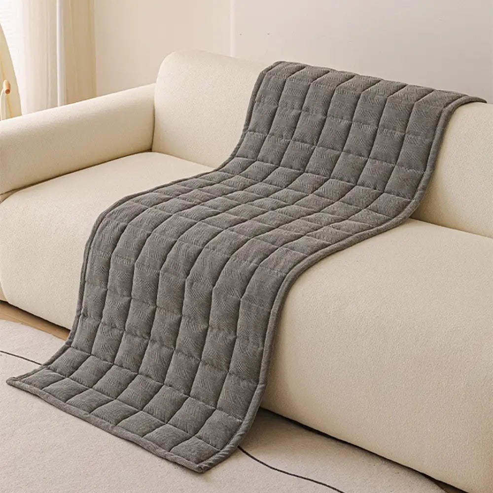 Herringbone Chenille Elegant Breathable Sofa Decoration Non-slip Sofa Cover