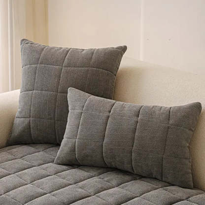 Herringbone Chenille Elegant Breathable Sofa Decoration Non-slip Sofa Cover