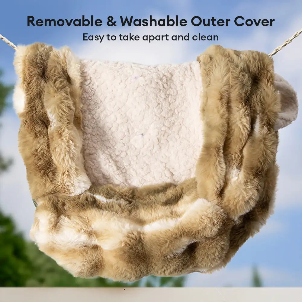 Jungle Secret Tie-Dye Plush Cosy Dog And Cat Sofa Bed