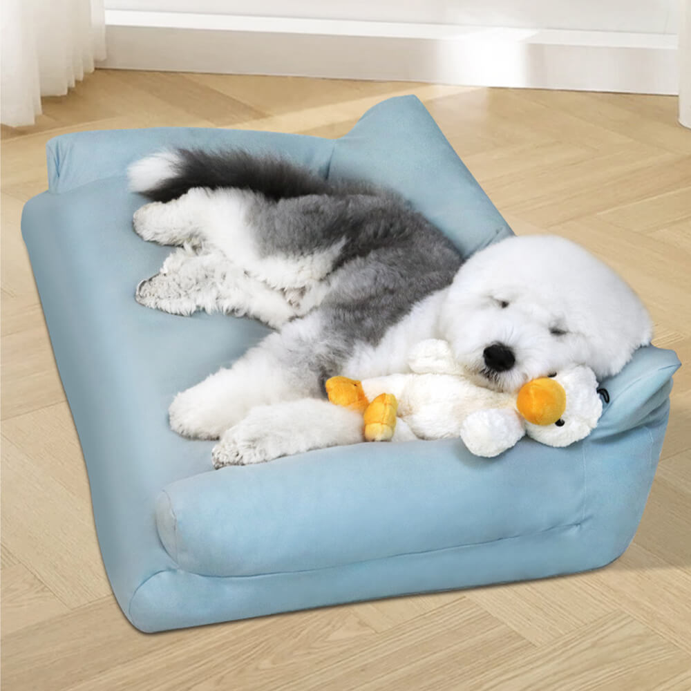 Leather Waterproof Anti-scratch Cosy Dog Sofa Bed