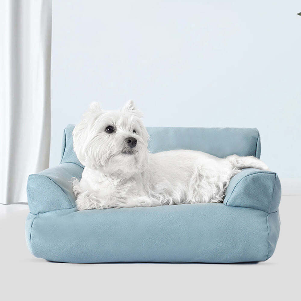 Leather Waterproof Anti-scratch Cosy Dog Sofa Bed
