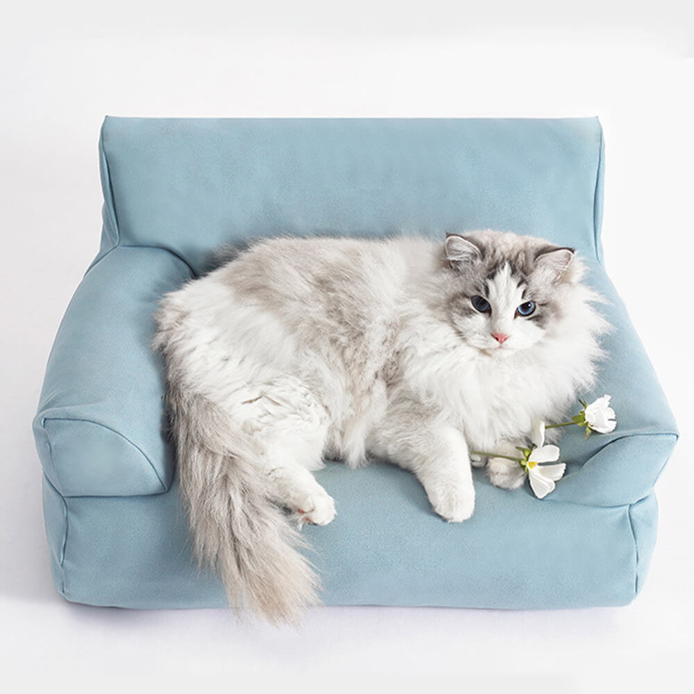 Leather Waterproof Anti-scratch Cosy Dog Sofa Bed