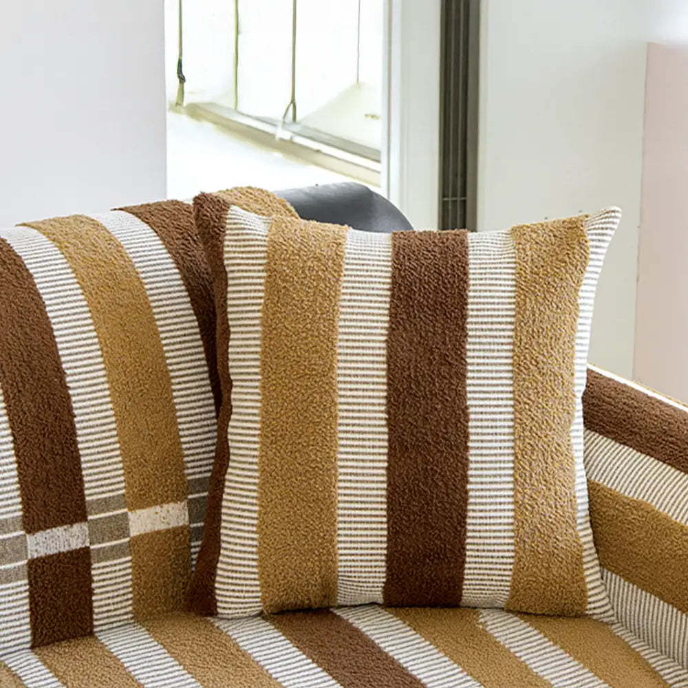 Mid-Century Modern Chenille Scratch-Resistant Furniture Protection Non-Slip Sofa Cover