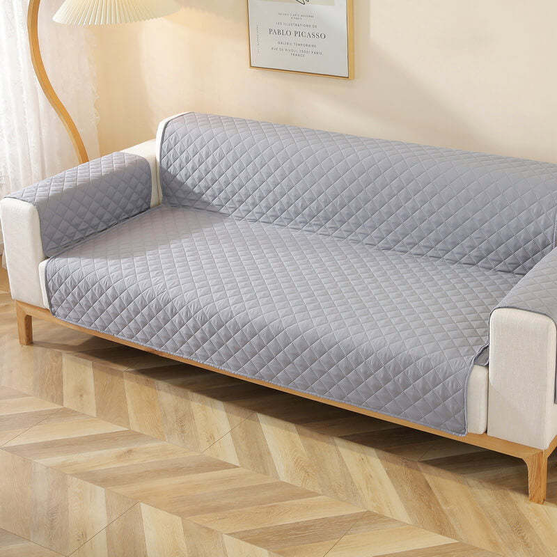 Modern Diamond One-Piece Sofa Protector Water-resistant Non-Slip Sofa 