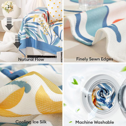 Modern Tropical Style Cooling Multi-Purpose Throw Sofa Cover