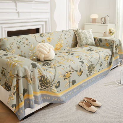 Modern Tropical Style Cooling Multi-Purpose Throw Sofa Cover