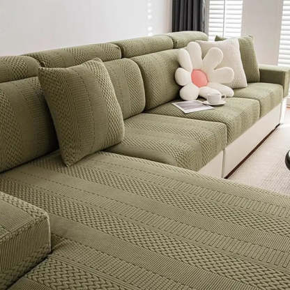 Polar Fleece Soft Antistatic Protection Sofa Stretch Full Wrap Sofa Cover