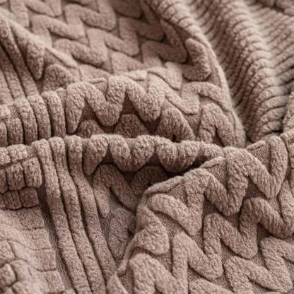 Polar Fleece Soft Antistatic Protection Sofa Stretch Full Wrap Sofa Cover