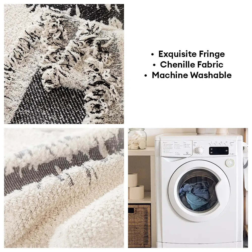 Simple Double-Sided Plush Yarn Scratch-Resistant Comfortable Sofa Cover - Fireworks