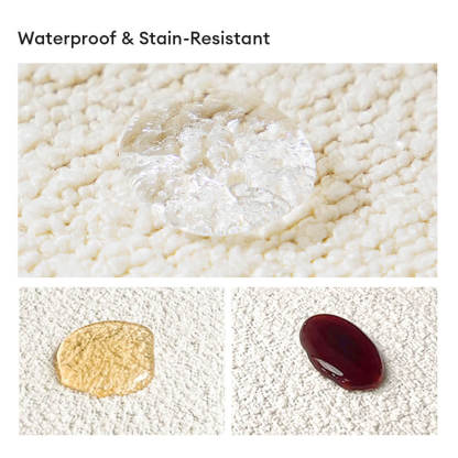 Soft Waterproof Teddy Plush Throw Sofa Cover