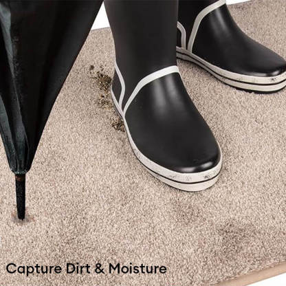 Thick Plush Absorbent Mud-Resistant Pet Door Mat for Dirty Paws
