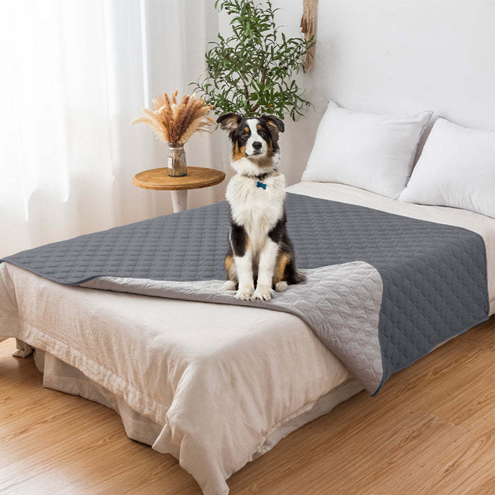Waterproof & Non-Slip Diamond Quilted Pet Sofa Cover – Stylish Protection for Furniture