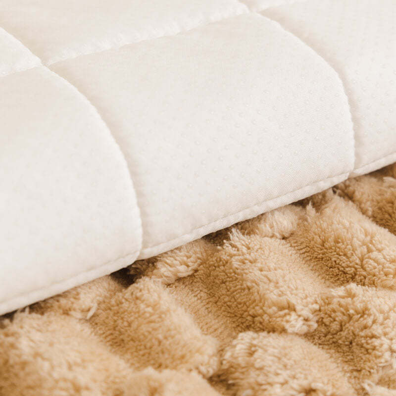 Honeycomb Plush Thickened Soft Sofa Decoration Pet Mat Sofa Cover