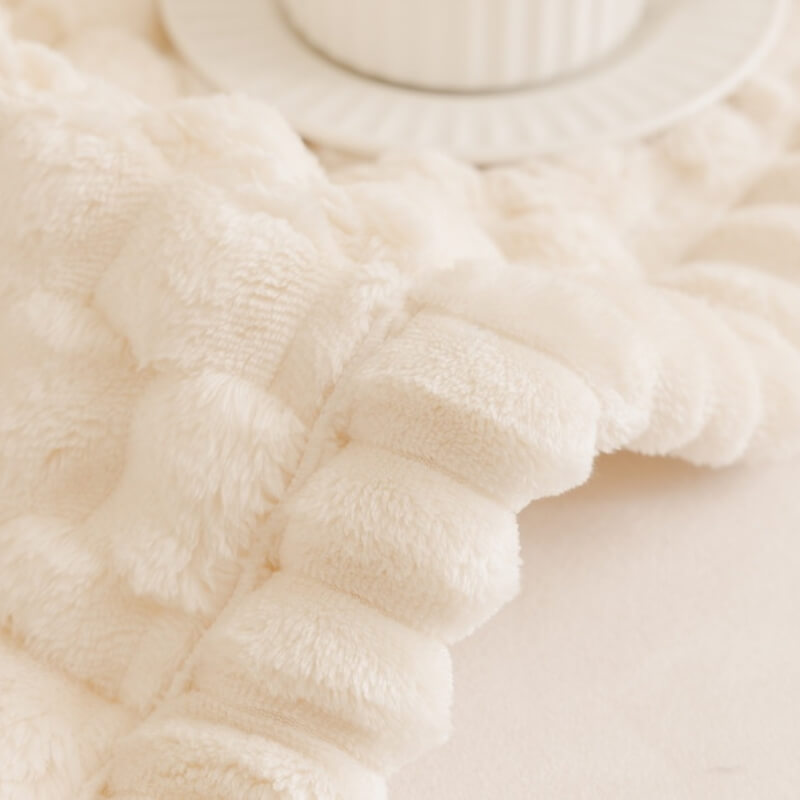 Honeycomb Plush Thickened Soft Sofa Decoration Pet Mat Sofa Cover