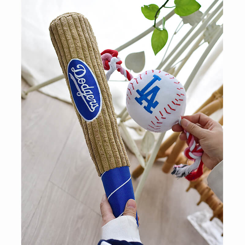 Interactive Toy Baseball Bat Toy with Squeaker Dog Toys