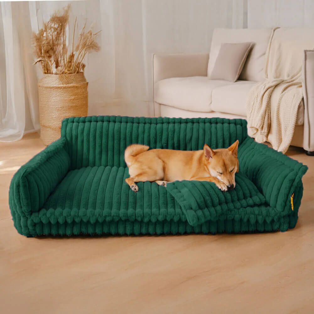Large Washable Fluffy Orthopaedic Soft Dog Sofa Bed-Snoozy Dream