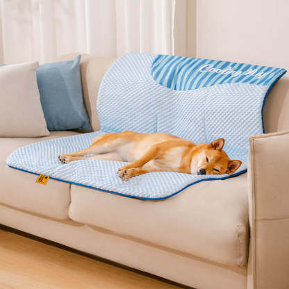 Large Washable Cooling Non-slip Dog Mat - Cooling Nap