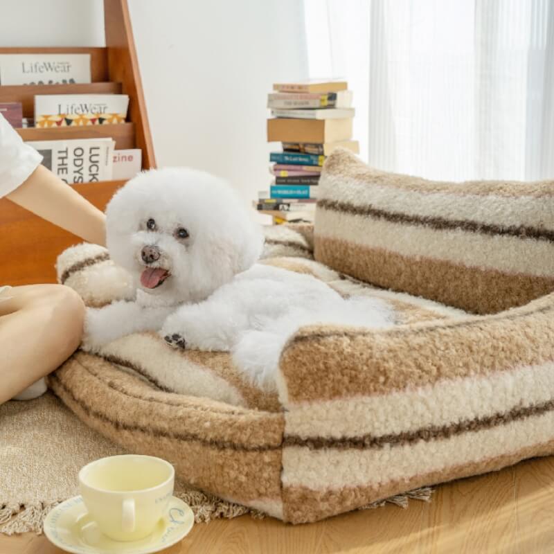 Lazy Holiday Plush Cosy Dog & Cat Sofa Bed