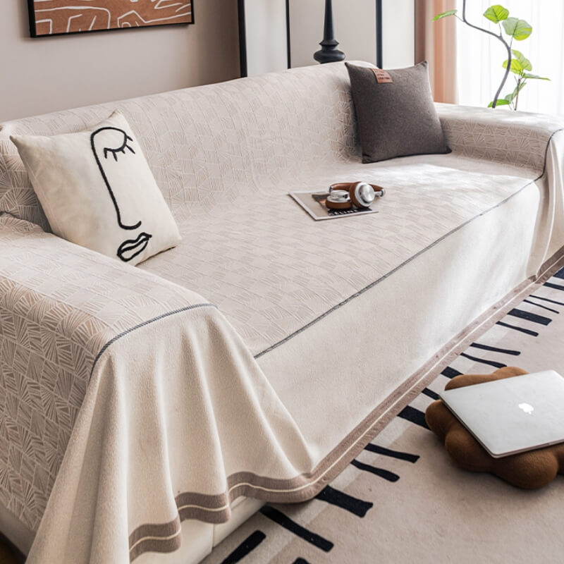 Light Luxury Nordic Chenille Sofa Anti-Scratch Multi-Purpose Throw Sofa Cover