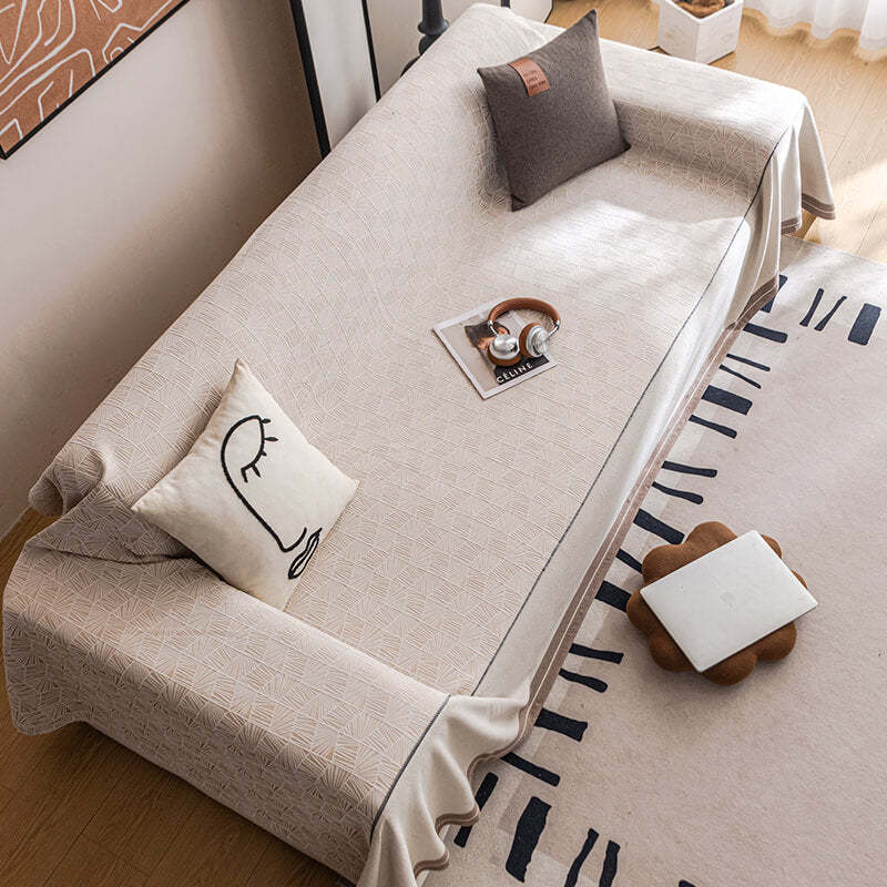 Light Luxury Nordic Chenille Sofa Anti-Scratch Multi-Purpose Throw Sofa Cover