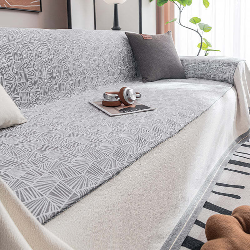 Light Luxury Nordic Chenille Sofa Anti-Scratch Multi-Purpose Throw Sofa Cover