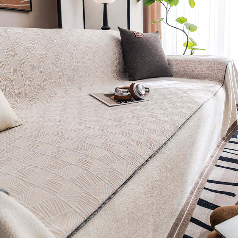 Light Luxury Nordic Chenille Sofa Anti-Scratch Multi-Purpose Throw Sofa Cover