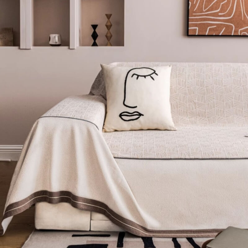 Light Luxury Nordic Chenille Sofa Anti-Scratch Multi-Purpose Throw Sofa Cover