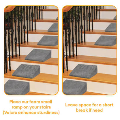 Modular Foam Dog Ramp Steps for Staircase Stairs with Velcro