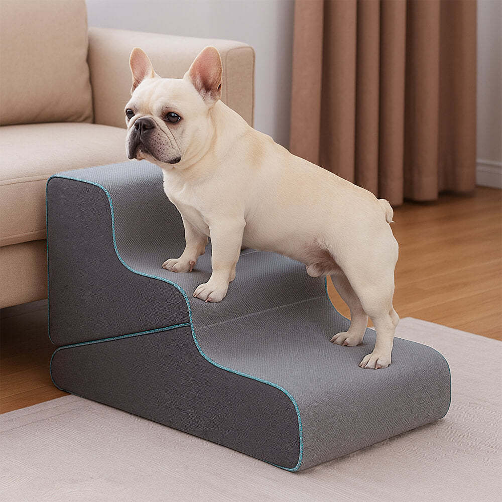 Multifunctional 2-in-1 Foldable Dog Steps with Ramp Mode